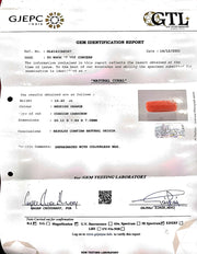 10.42/Carat Natural Cylindrical Red Coral-1800